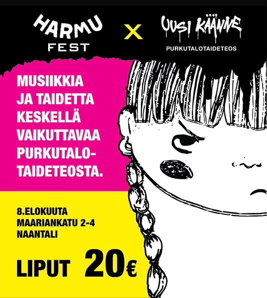 HARMUFEST X UUSI KÄÄNNE